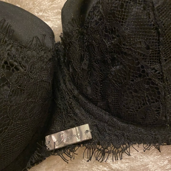 Diesel strapless black lace sexy bra 34D - Picture 2 of 8